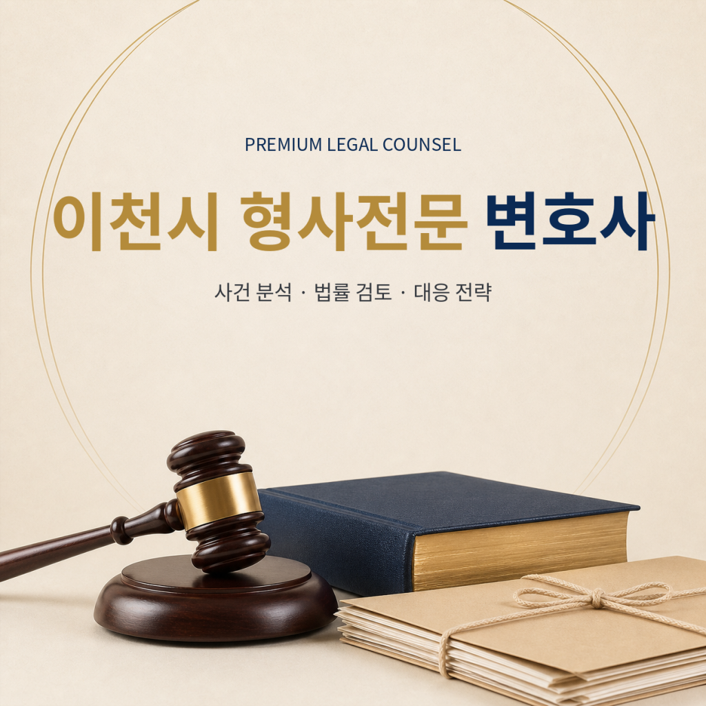 이천시 형사전문 변호사
